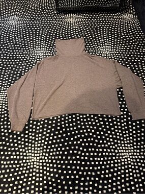 Madewell Cropped Turtleneck Sweater